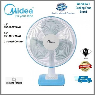 Midea Table Fan Mf 16ft17nb 16 Prices And Promotions May 22 Shopee Malaysia