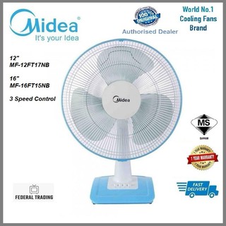 Midea Table Fan Mf 16ft17nb 16 Prices And Promotions May 22 Shopee Malaysia