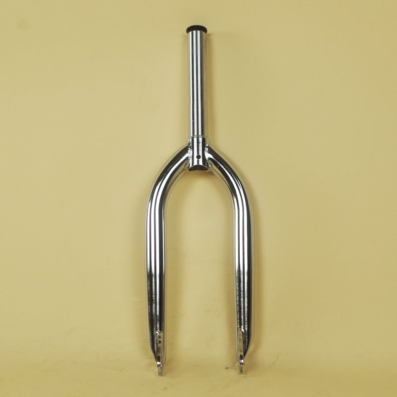 BMX Chrome Molybdenum Steel Front Fork Small Wheeler Single Electroplating 20Inch Street Car