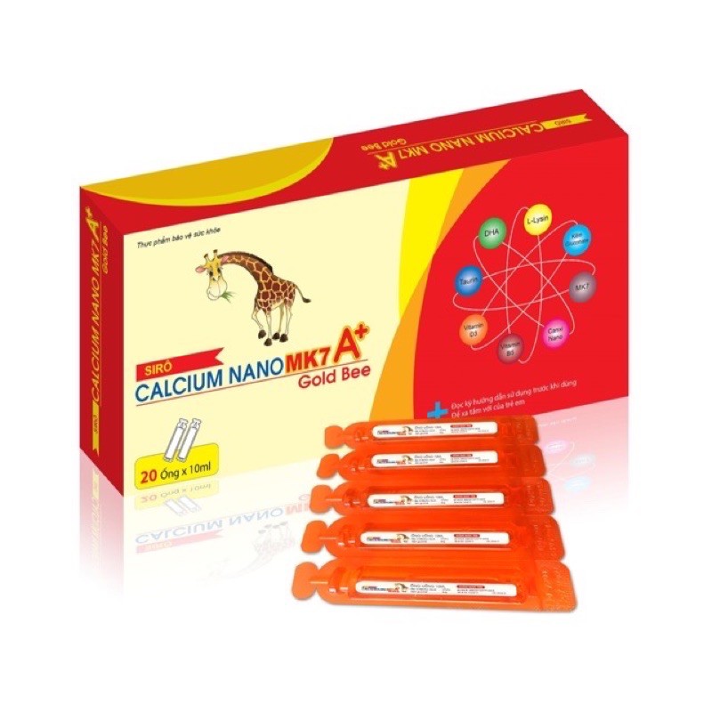 Calci NaNo Mk7 A + Siro (calcium supplement, increase resistance, help ...