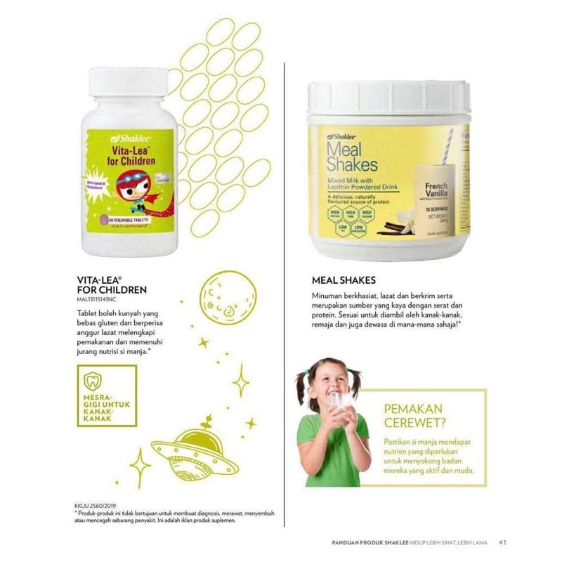 Set Perkembangan Kanak Kanak Shaklee Untuk Tambahkan Selera Makan Atasi Sembelit Shopee Malaysia