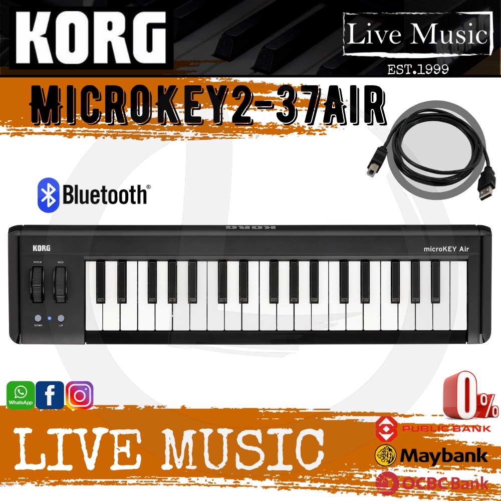 KORG MICROKEY2-37AIR｜DTM、DAW www.smecleveland.com