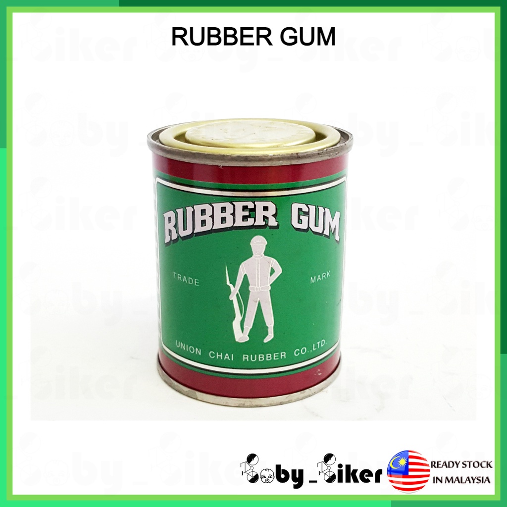 RUBBER GUM GLUE FOR PATCHING RUBBER TUBE / GUM TYRE (1Tin) Shopee