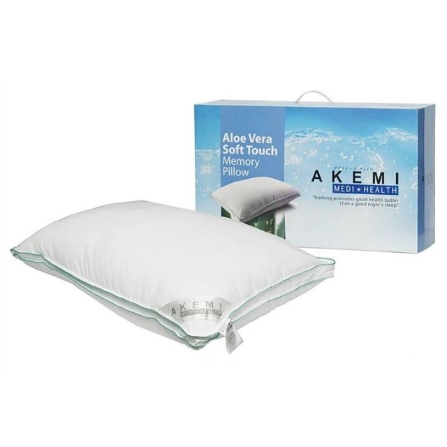 AKEMI MEDI HEALTH Aloe Vera Soft Touch Memory Pillow Shopee Malaysia