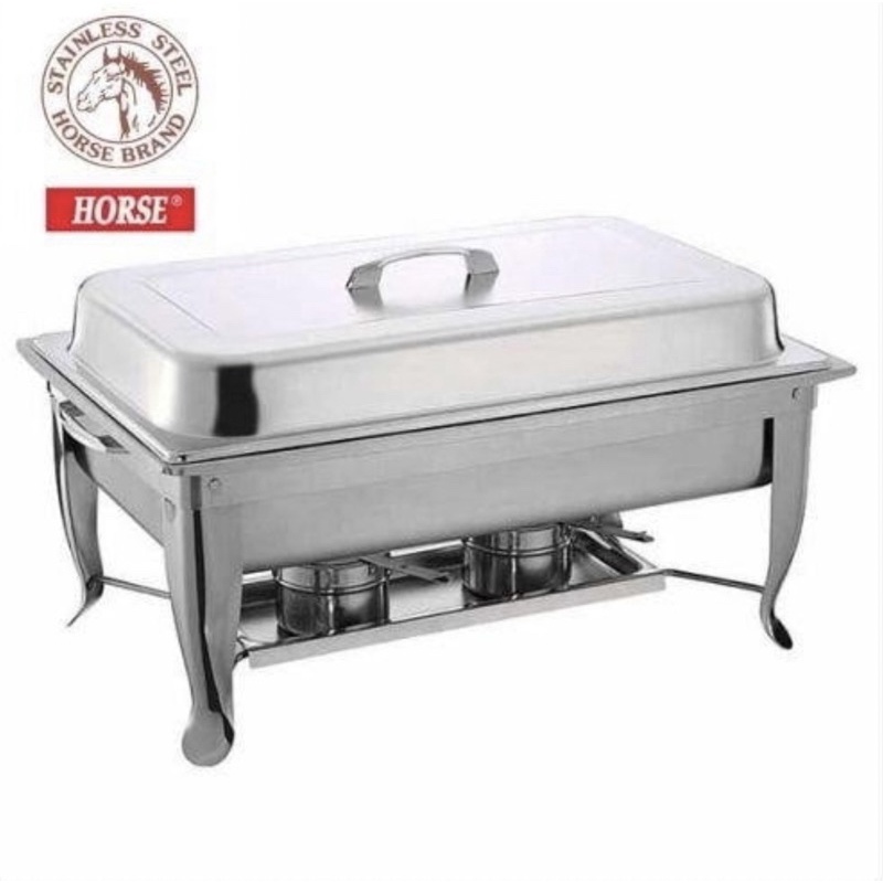 HORSE Full Size Chafing Dish / Buffet Set Serving Tray Party Chafer  Catering Food / Bekas Lauk Kenduri Jamuan Katering | Shopee Malaysia