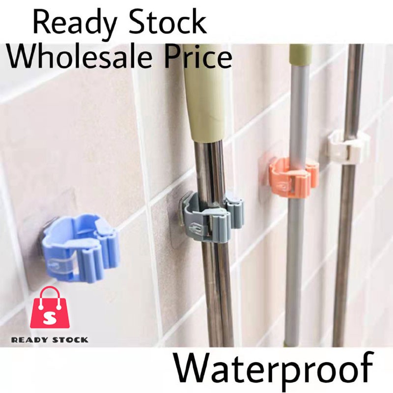 RSS_Bathroom Mop Hook Broom Storage Rack Umbrella Stand Storage Rack Waterproof