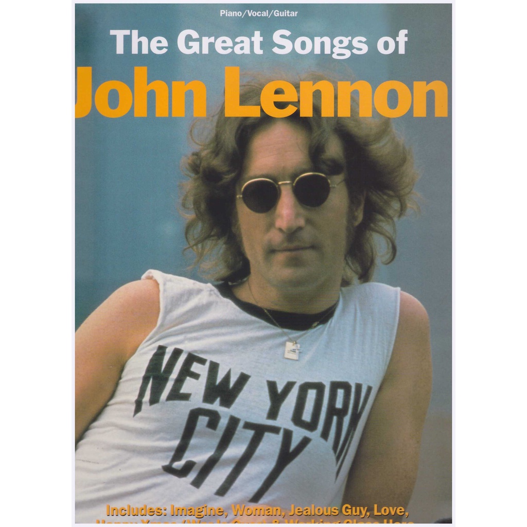 The Great Songs Of John Lennon / PVG Book / Piano Book / Pop Song Book 
