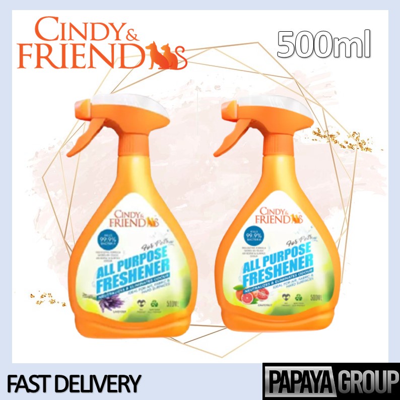 Cindy & Friend All-Purpose Freshener Spray 500ml - (Lavender ...