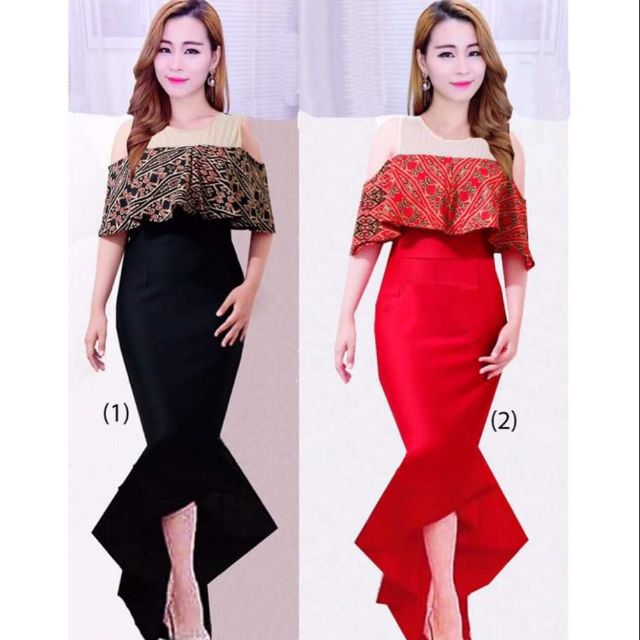  Dress Pua Kumbu  Ready Stok Shopee Malaysia