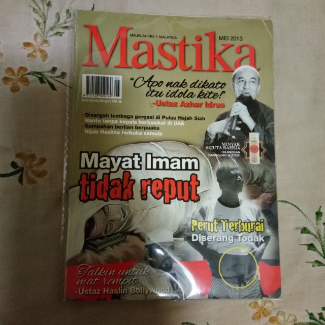 Out Of Print Majalah Mastika Terpakai Shopee Malaysia