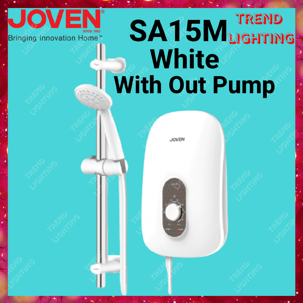 Joven SA15M Instant Water Heater without pump (White) Shopee Malaysia