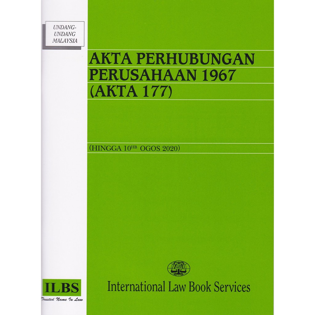 Akta Perhubungan Perusahaan 1967 Akta 177 Hingga 10hb Ogos 2020 Shopee Malaysia