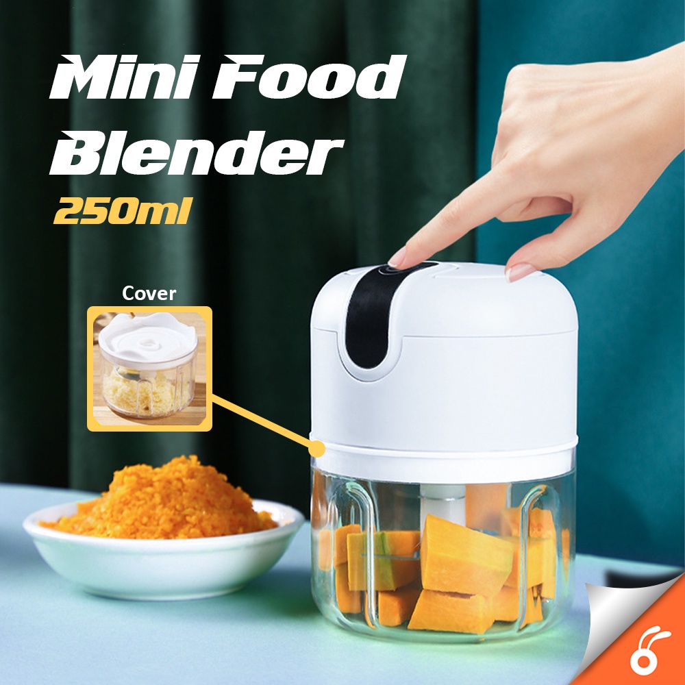 6057 MINI FOOD BLENDER Garlic Chopper Electric Food Chopper Portable Food Processor Meat Grinder Pengisar Serbaguna