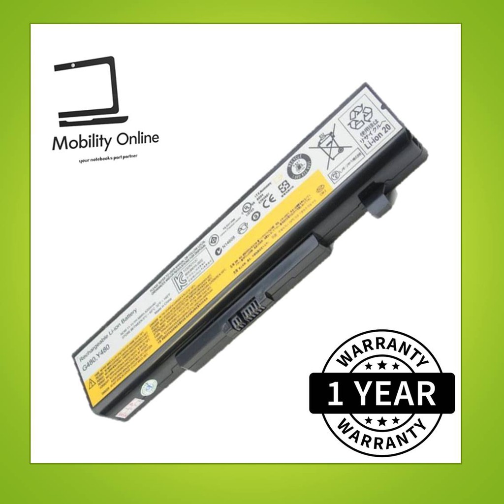 Lenovo G480 G485 G505 G580 G585 B480 V480 V580 Y480 Y485 Y480P Y580 Y580N  Y485P Z380 Z580 Notebook Laptop Battery | Shopee Malaysia