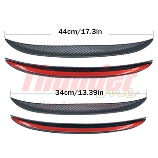 2pcs Universal Car Fender Flares Wheel Arch Eyebrow Strips 