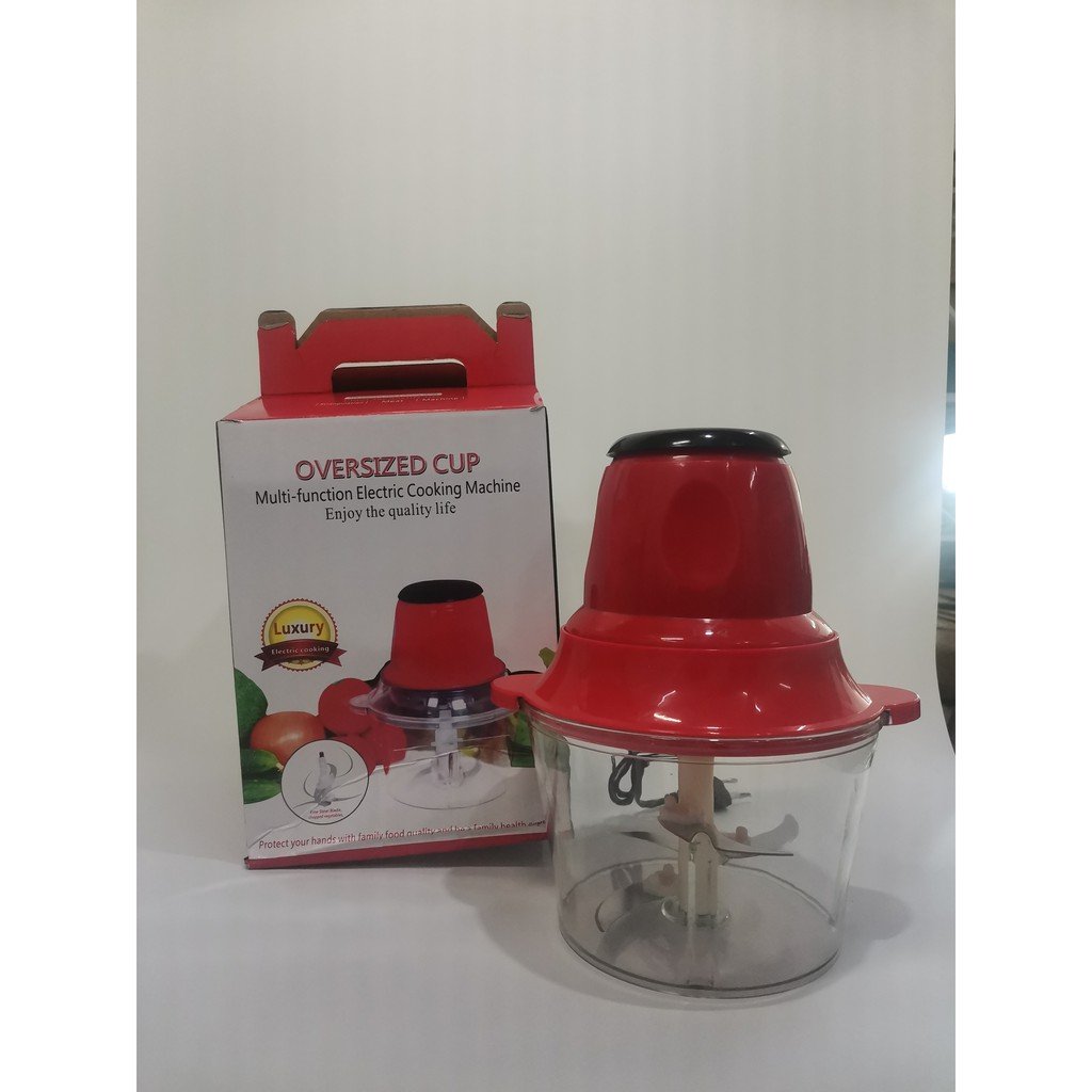 Automatic Electric Meat Grinder Mincer Chopper Slicer Vegetables Fruits Kitchen (READY STOCK)