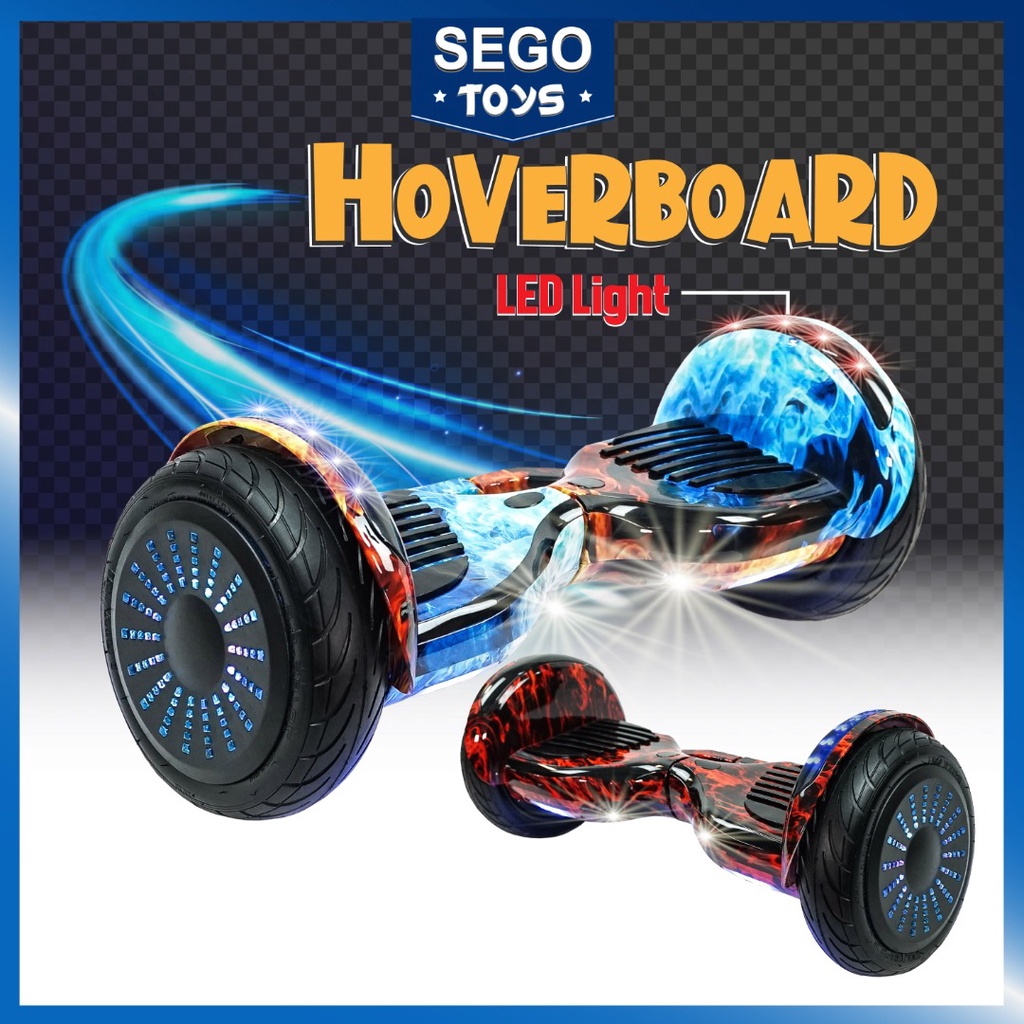 Hoverboard 10 Light Board Self Balancing Balance Board Wheel Electric Scooter SEGOTOYS | Shopee Malaysia