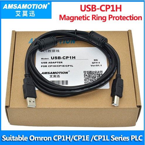 NEW Omron CP1H USB-CP1H Series PLC Programming Cable #BBI GY 