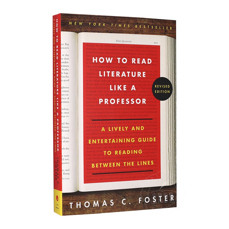 Spot Hot Books How To Read A Literature Book English Original Revised Edition How To Read Literature Like A Professor American University Textbook Reading Thomas C Foster Imported Book Paperback Shopee