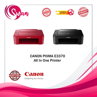 *Ready Stock* Canon PIXMA E3370 All In One Printer  -  Compact Wireless All-In-One with LCD
