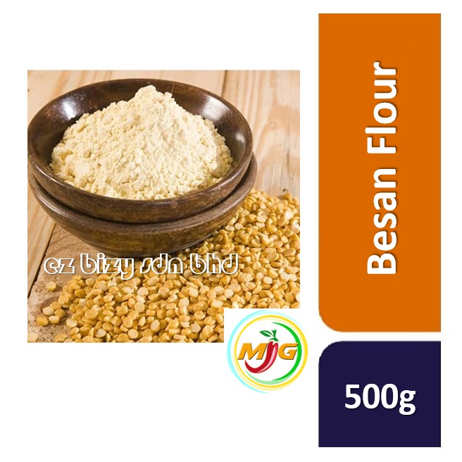 Ez Bizy Besan Flour Tepung Gram Dhal 500g Millet Wholemeal Flour Tepung Atta Baking Ingredients Shopee Malaysia