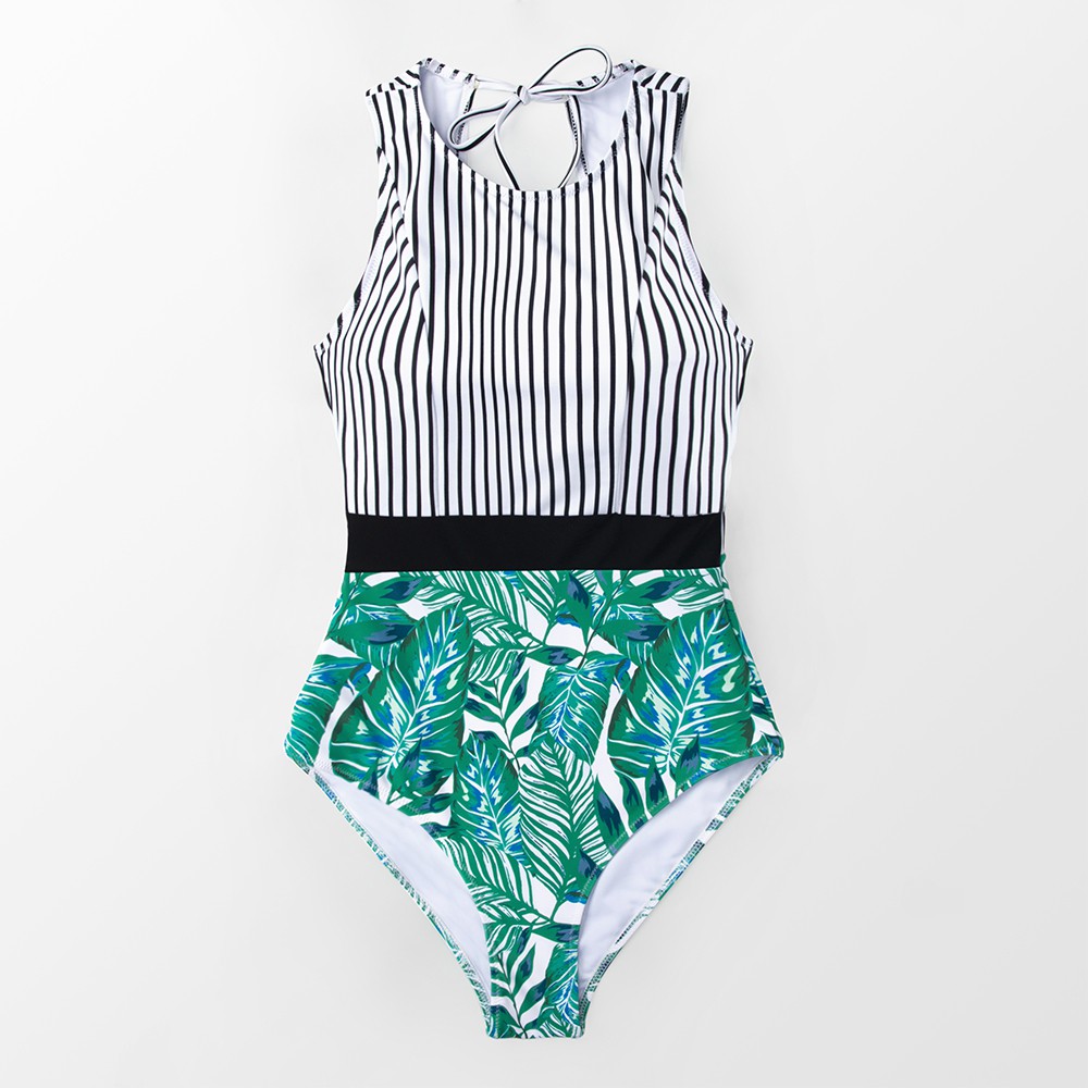 cupshe leaf one piece