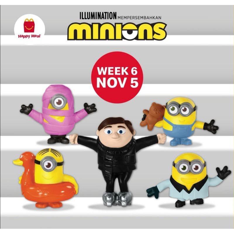 Ready Stock Mcdonald S Minion The Rise Of Gru Week 6 Minions Product Sealed Stock Clearance Shopee Malaysia