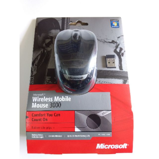 Microsoft Wireless Mobile Mouse 3000 Shopee Malaysia