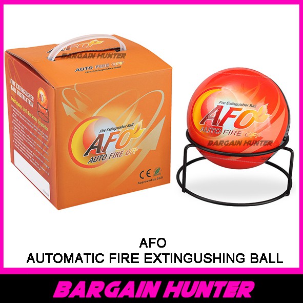 BARGAIN HUNTER AFO Automatic Fire Ball, ABC Fire Extinguisher Fire