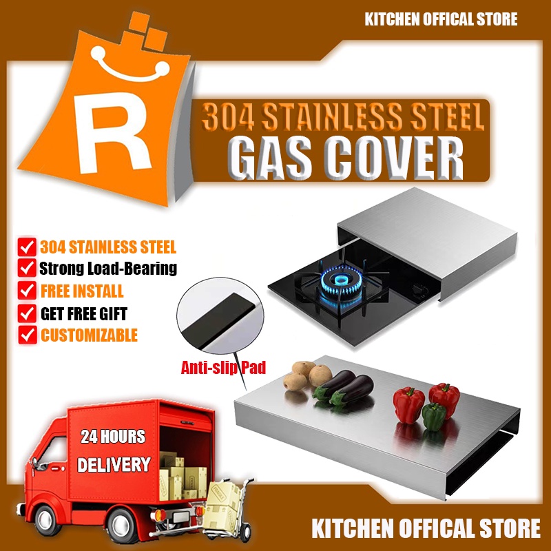304 Stainless Steel Induction Cooker Bracket Gas Stove Cover Gas Stove Bracket Shopee Malaysia