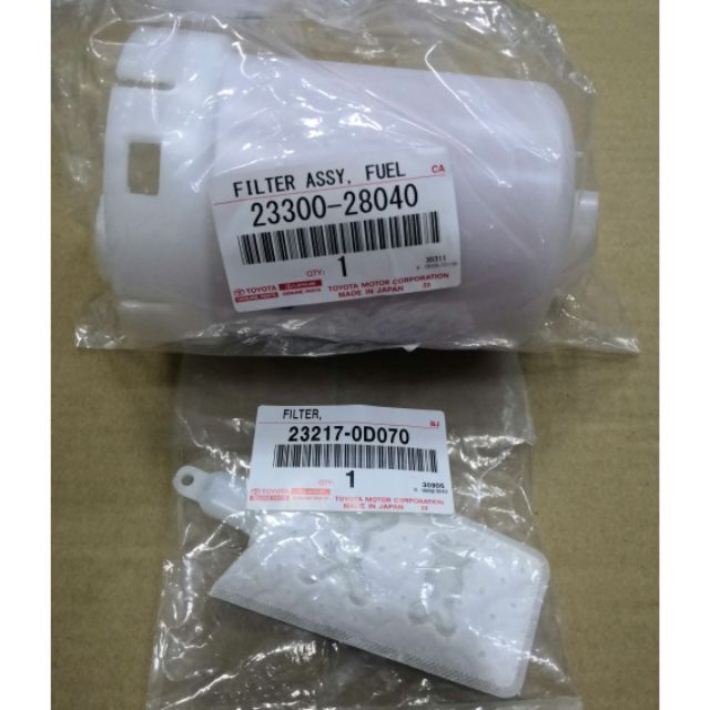 💯Original Toyota WISH FUEL FILTER 
