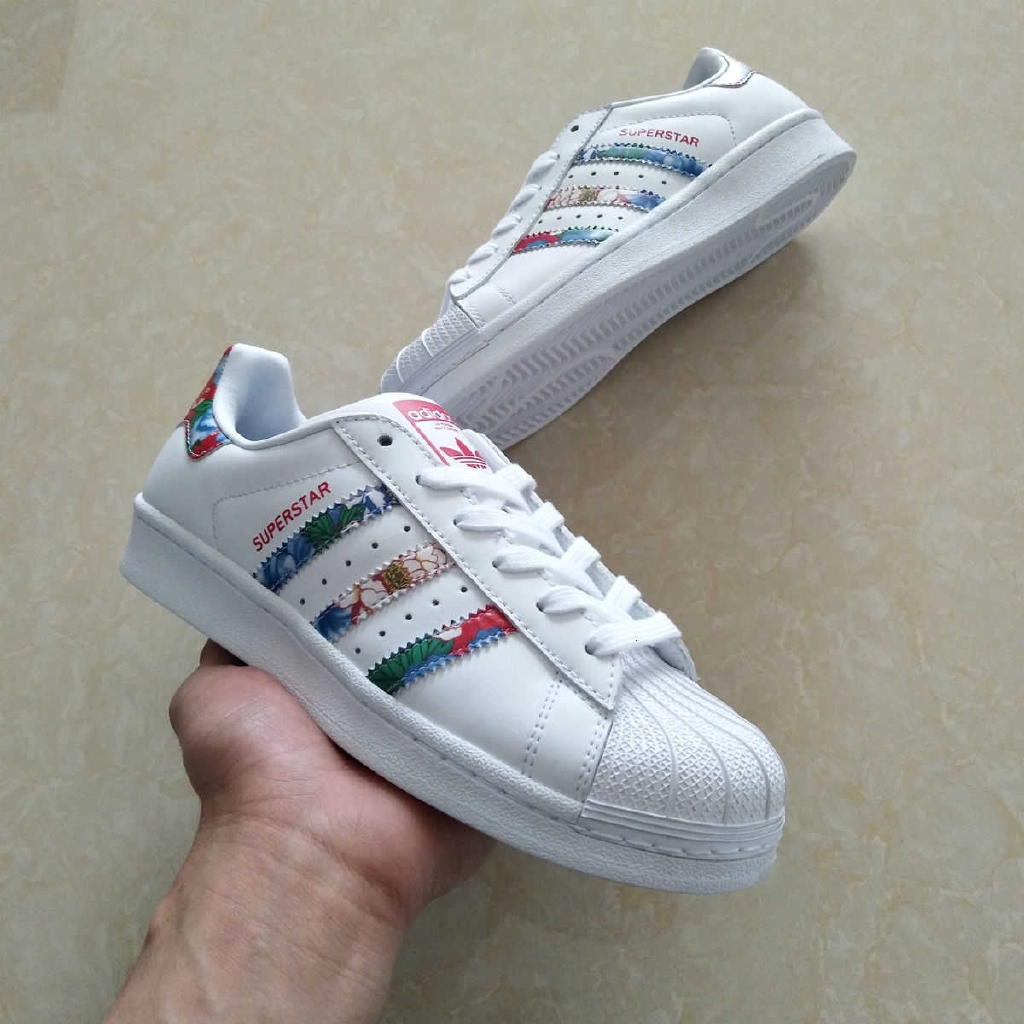 adidas superstar flower