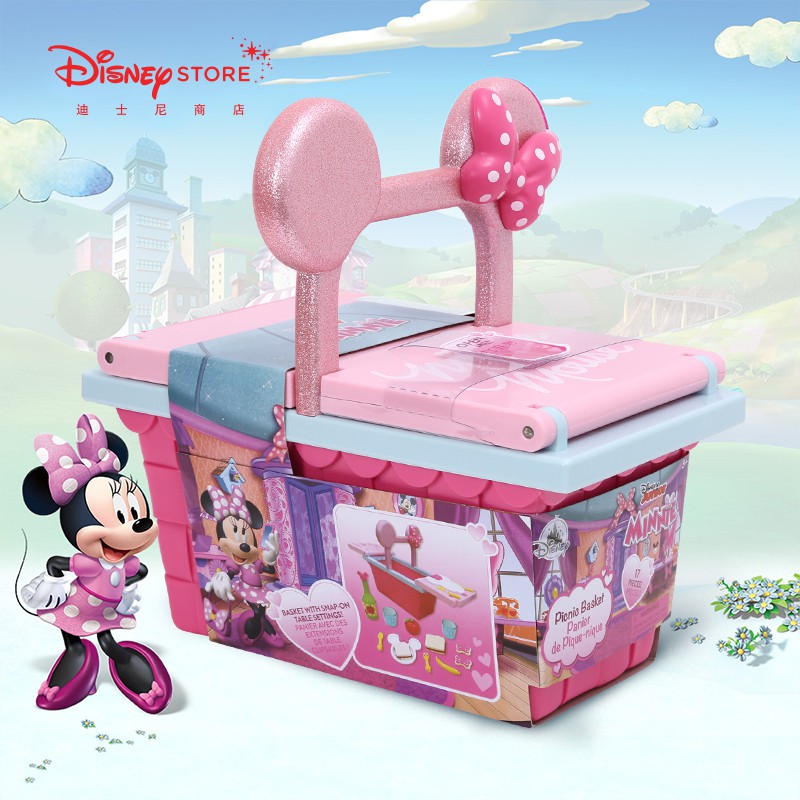 Minnie Mouse Picnic Basket Playset atelieryuwa.ciao.jp