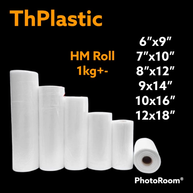 HM ROLL BAG 1kg+ Plastic Bag On Roll / Bag in Roll Shopee Malaysia