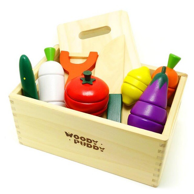 woody puddy vegetable set