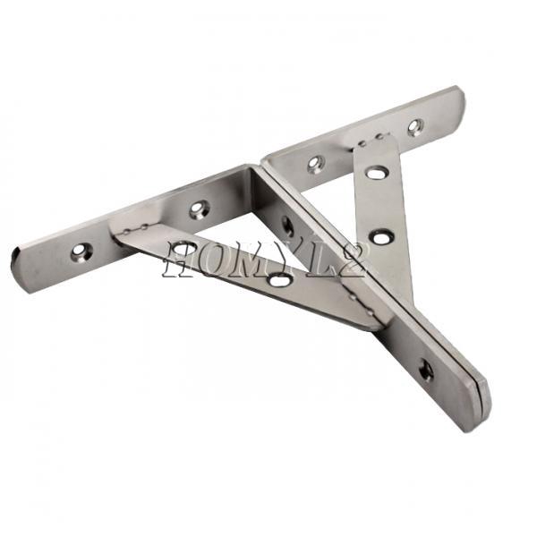 1 Pair Stainless Steel Shelf Support Bracket Floating Wall Shelf Brackets Shopee Malaysia