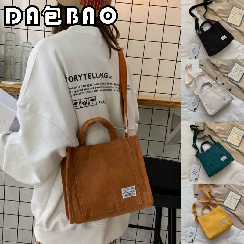 Women Shoulder Hand Bag Canvas be Vintage Tote Handbag Sling Woman Beg Perempuan Wanita Ladies