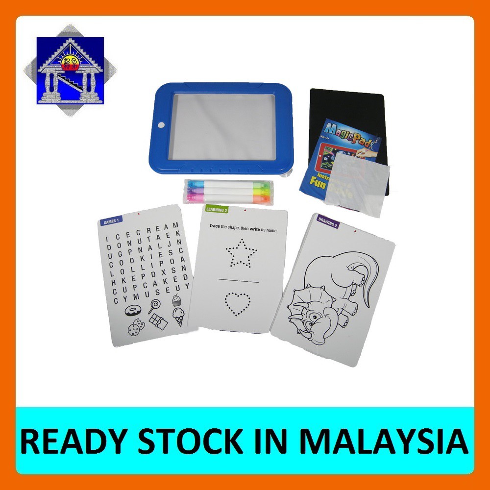 Magic Pad Light Up Drawing Pad 954690 Shopee Malaysia