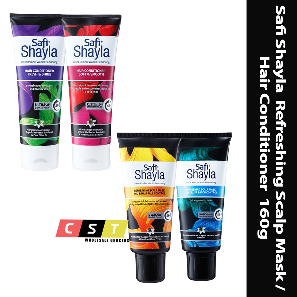 Safi Shayla Hair Conditioner Refreshing Scalp Mask 160g
