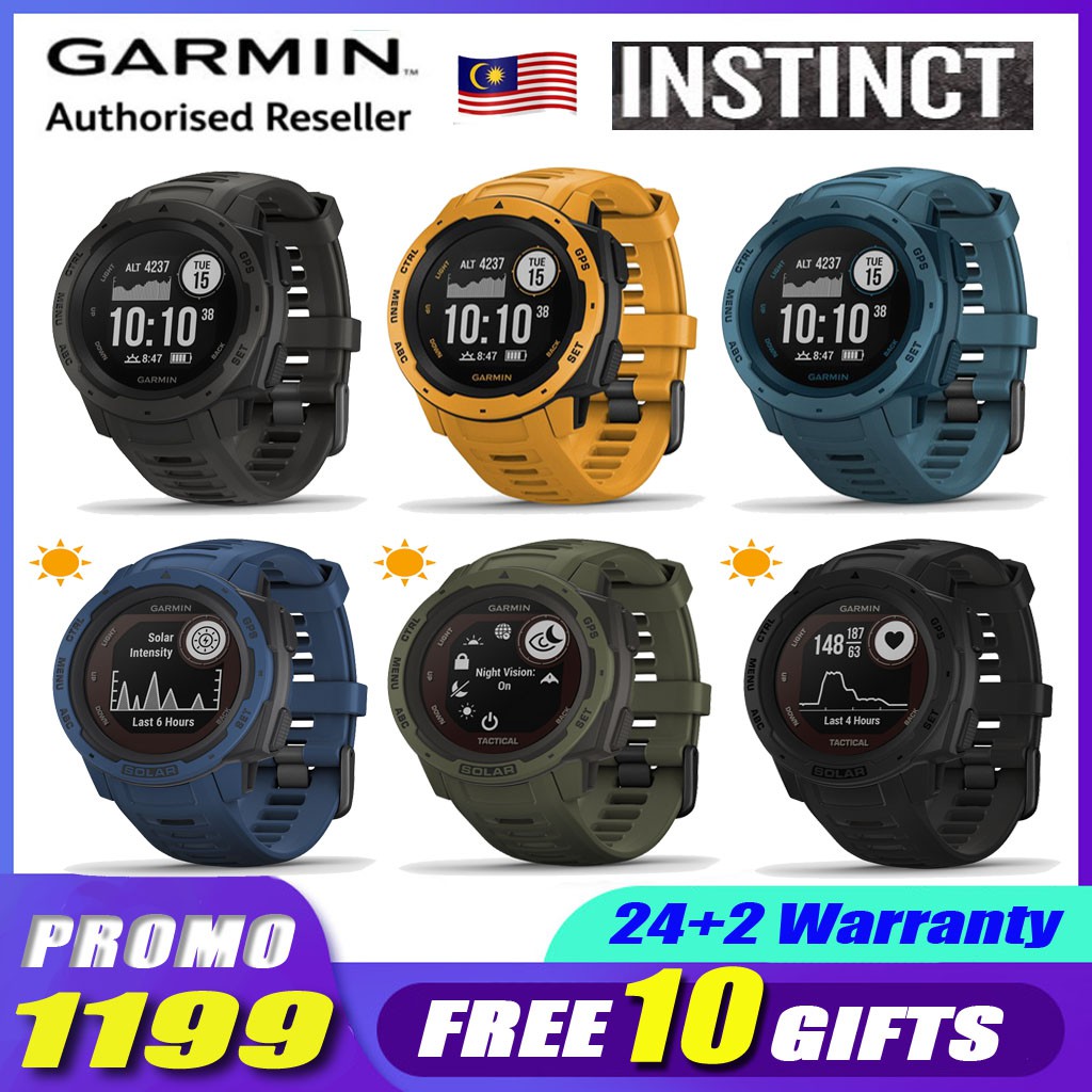 garmin instinct colors