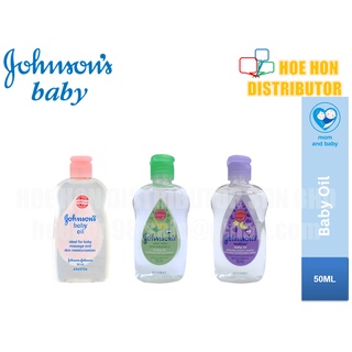 Johnson Baby Oil Regular AloeVera Bedtime / Minyak bayi johnson 50ml Pink Green Purple 50ml