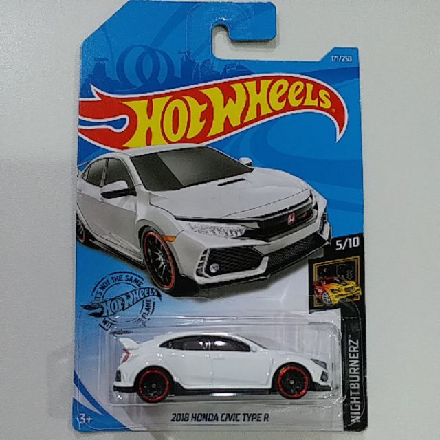 2018 honda civic type r hot wheels