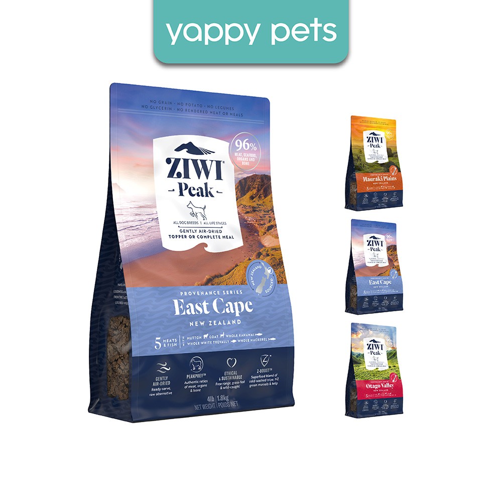 Ziwi Peak Provenance Air Dried Dog Food 1.8kg 5 Meats & Fish