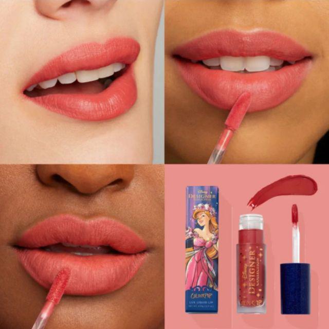 Lux Liquid Colourpop Lip ティアナ ディズニー プリンセスと魔法のキス プレゼント 誕生日 お買い得品 Lip ティアナ ディズニー