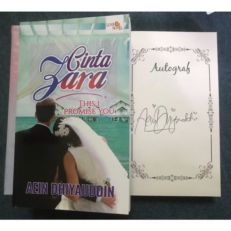 NEWNOVEL CINTA ZARA THIS I PROMISE YOU PENULIS AEIN DHIYAUDDIN