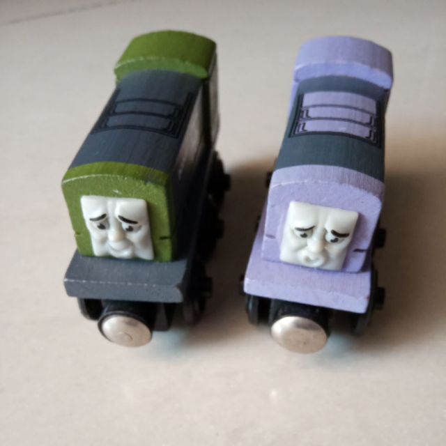 splatter and dodge wooden railway