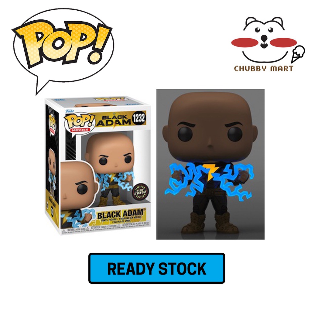 DC Comics Black Adam Funko Pops Chase & Common www.stareheboyscentre