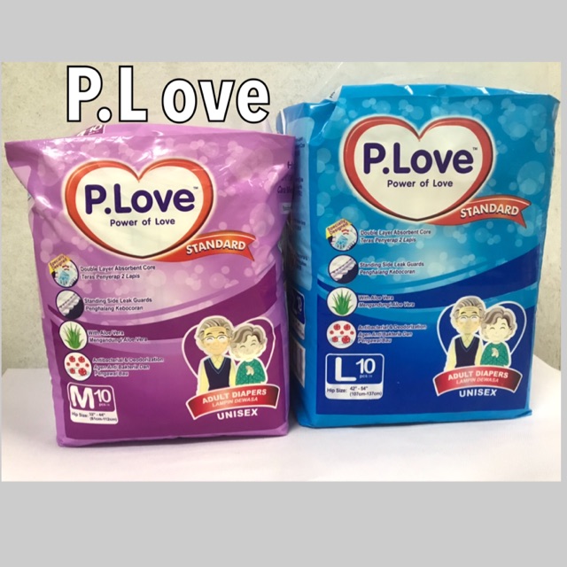 Buy P Love Adult Diapers Standard 成人尿片 ｍ L Seetracker Malaysia