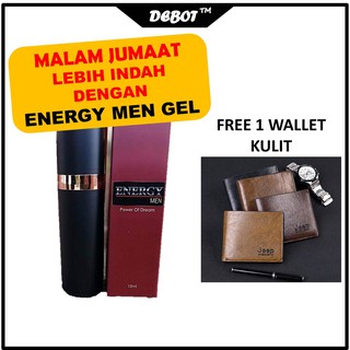 [MEN DELAY GEL] ENERGY MEN - UBAT KUAT LELAKI / GEL TAHAN 