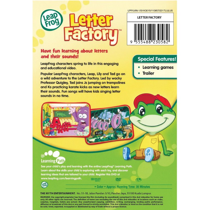 Leapfrog Reading Skills Series V 1 2 3 4 Dvd Children Educational Series Leap Frog Shopee Malaysia